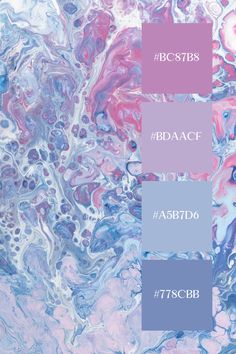 an abstract marble background with blue, pink and purple colors in different shades on each side