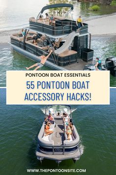 pontoon boat accessories Pontoon Organization Ideas, Kayak Storage, Boat Storage, Water Adventure, Boat Accessories, Kayaking