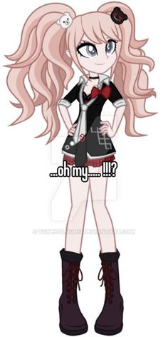 Junko Enoshima Gacha Club, Junko Pfp, Junko Enoshima Fanart, Danganronpa Background, Anime Pigtails, Danganronpa Base, Danganronpa Junko Enoshima, Danganronpa Ocs, Danganronpa Oc