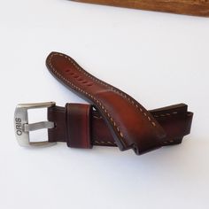 ORIS, Aquis, Brown, watch strap, genuine leather, watch band - Inspire Uplift Classic Vintage Brown Watch Bands, Timeless Brown Leather Strap Watch Band, Classic Brown Watch With Waxed Finish, Classic Brown Watch Accessories With Stainless Steel Clasp, Classic Brown Watch With Stainless Steel Clasp, Timeless Brown Watch Band With Bracelet Strap, Timeless Brown Watch Bands With Bracelet Strap, Classic Brown Vegetable Tanned Leather Watch Band, Timeless Brown Watch With Bracelet Strap