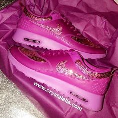 Nike Thea, Pink Everything, Wedge Heel Sneakers, All Pink