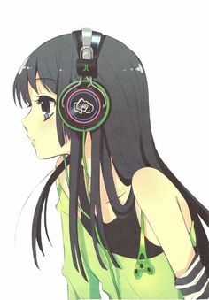 hector escamilla-anime is very famous in japan Wearing Headphones, Girl With Headphones, Graphisches Design, Have Inspiration, Art Manga, Anime People, I Love Anime, Anime Music, Awesome Anime