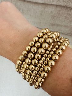 Elastic gold silver beads bracelet set one size Elastic Bracelets -Fit Small Wrist Elastic Bracelets, Silver Bead Bracelet, Elastic Bracelet, Beads Bracelet, Silver Beads, Bracelet Set, Silver Gold, Beaded Bracelets, Elastic