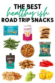 the best healthy road trip snacks that are easy to make and packed with fresh ingredients