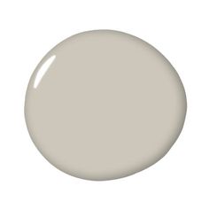 a light gray paint color with white trim on the top and bottom, it is an oval