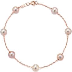 Elegant Rose Gold Pearl Chain Bracelet, Rose Gold Pearl Bracelets With Pearl Chain, Elegant Pink Gold Bracelet For Formal Occasions, Elegant Rose Gold Bracelet For Formal Occasions, Delicate Rose Gold Pearl Chain Bracelet, Elegant Rose Gold Pearl Bracelet With Charm, Elegant Pink Pearl Bracelet, Elegant Rose Gold Round Bracelet, Elegant Rose Gold Pearl Bracelet