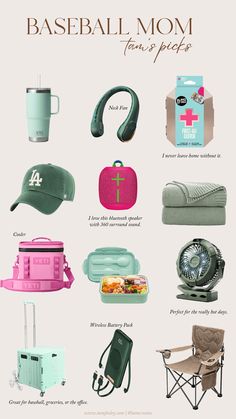 Baseball Mom Top Amazon Favs Dugout Mom Gift Ideas, Baseball Mom Must Haves, Travel Baseball Mom, Mom Bag Essentials, Volleyball Vibes, Mom Must Haves