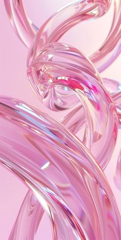 an abstract pink background with wavy lines and curves on the bottom right hand corner, in soft focus