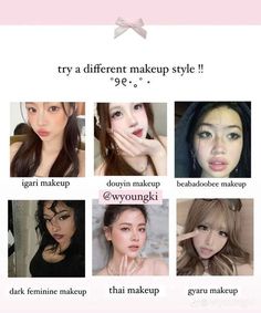 Different Styles Of Makeup, Makeup Tuts, Simple Makeup Tips