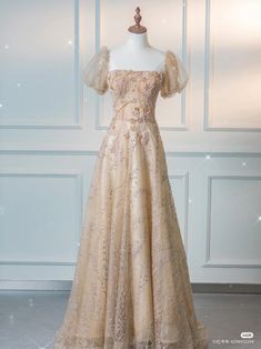 Prom Dresses Embroidered Flowers, Ball Gowns Bridgerton, Light Green Flowy Dress, Bridgeton Style Dresses, Lace Dress S, Bridgeton Aesthetic Dresses, Brocade Prom Dress, Bridgerton Style Dress, Regency Prom Dress