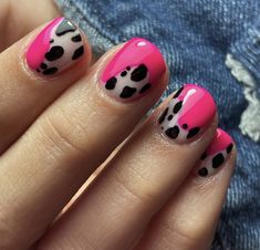 Holloween Nails, Minimal Nails Art, Cow Nails, Manicure Gel, Minimal Nails, Best Girl, Nails Desing