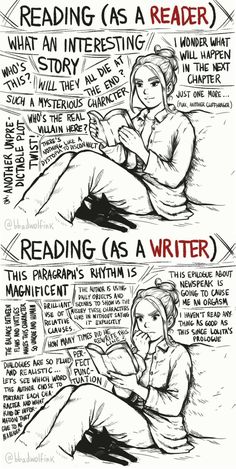 two different ways to write an informative text in english and spanish, with the words reading as a reader what an interesting story