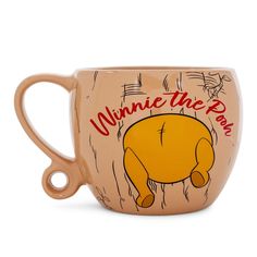 winnie the pooh ceramic mug with handle