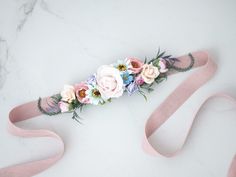 Absolutely gorgeous flower belt from our new collection. Thanks to the use of artificial flowers and leaves, the belt is durable. Our lovely belt will be a keepsake for many years to come. This sash is more beautiful than the pictures. It is a special touch to your bohemian look! Length: about 79 inches (200 centimeters) Width: 0.98 inches (2.5 centimeters) The price is for 1 piece of of the belt. Take a look at our other accessories ---> https://www.etsy.com/shop/LolaWhiteShop Thank you for vis Baby Shower Sash, Wildflower Baby Shower, Flower Belt, Spring Baby Shower, Wedding Sash Belt, Wedding Dresses With Flowers, For Wedding Dress, Wedding Belts, Belt Design