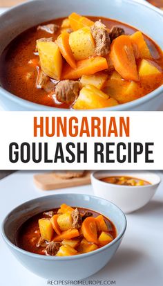 this hungarian goulash recipe is the perfect way to use up leftover soup