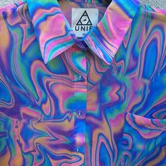 Unif June Fashion, Vaporwave Clothing, Rainbow Festival, Space Grunge, Rave Culture, Holography, Pink Nature, Dress Code, Look Cool