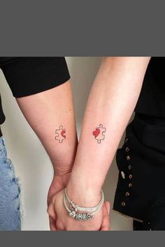 31 Couples Matching Tattoos That Prove True Love.Some matching tattoo designs contain meaningful quoteswhile others are all about the visualsbut all of these tattoo ideas.Getting a matching tattoo with your significant other is always a nerve-wracking decisionbut if you truly love someoneit's totally worth itMatching tattoo inspo for a permanent celebration of you and your loved one. Puzzle Piece Tattoo, Matching Couple Tattoos, Tatuaje A Color, Matching Tattoo