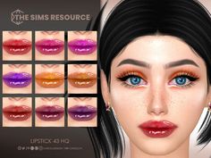 Black Cladding, Large Lips, Vampire Teeth, Sims 4 Dresses, Lip Shapes, Electronic Art