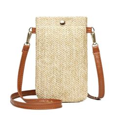 Buy Fashion Women Straw Ladies Crossbody Messenger Bag Summer Bohemia Beach Rattan Shoulder Bag Small Solid Mobile Phone Coin Purse for only $14.99 at Julie bags! Straw Beach Bag, Small Messenger Bag, Bag Summer, Straw Bags, Phone Purse, Crossbody Messenger Bag, Satchel Purse, Mini Crossbody Bag, Shoulder Messenger Bag