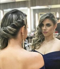 Bridesmaid Hair Side, Side Curls, Side Swept Hairstyles, Guest Hair, Hair Brown, Bride Hairstyles