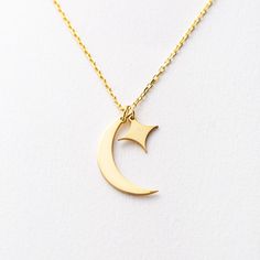 Crescent Moon and Star Necklace with Initials This beautiful necklace is a perfect personalized gift of a moon and star design with custom initials. You can get personalized the piece with up to 3 stars! This necklace is perfect for lovers, friends, or family. ►HOW TO ORDER1- Select your preferred length and color from the menu.2- Choose the number of star(s) and select whether it should be blank or engraved.3- Specify the initial(s) for engraving on the stars in the personalization box.• Feel f Necklace With Initials, Moon And Star Design, Moon And Star Necklace, Crescent Moon And Star, Initial S, Moon And Star, Custom Initials, Star Design, Silver Moon