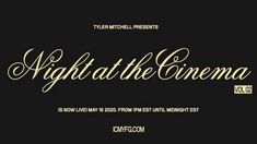 the night at the cinema logo