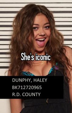 she's iconic dunphy, haley, r d county