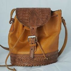 Find many great new & used options and get the best deals for Cost Rica Hand Made Cross Body Bucket Tooled Leather Purse Bag lined at the best online prices at eBay! Free shipping for many products! Casual Leather-backed Satchel Shoulder Bag, Casual Shoulder Bag With Leather Backing For Errands, Vintage Brown Pouch Bucket Bag, Vintage Leather Bucket Bag With Removable Pouch, Vintage Leather Bucket Shoulder Bag, Cost Rica, Lady Lake, Tooled Leather Purse, Tooled Leather