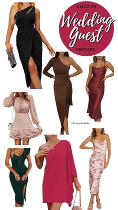 Wedding Guest Dresses Fall, Dress Fall Wedding Guest, Wedding Guest Dress Fall, Fall Wedding Guest Dresses, Guest Dress Wedding, Fall Wedding Guest, Fall Wedding Guest Dress, Dresses Fall, Dress Wedding Guest Rouched Dress Bodycon, Wedding Guest Dresses Amazon, Wedding Guest Dress Winter, Outfit Ideas College, Dinner Outfit Fall, Wedding Ootd, College Girl Outfits, Amazon Wedding, Neutral Fall Outfits