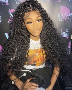 Frontal Styles, Wigs Ideas, Easy Short Haircuts, Hair Details, Frontal Wig Hairstyles, Lace Fronts, Frontal Hairstyles, Curly Human Hair Wig