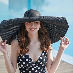 Net Weight:0.5; Listing Date:05/30/2023 Black Sunhat, Outfit Ideas Oversized, Womens Straw Hats, Oversized Hat, Summer Straw Hat, Floppy Hats, Travel Hat, Boho Hat, Resort Outfit