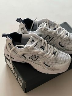 Y2k New Balance Shoes, New Balance Y2k, Shoes Aesthetic New Balance, Aesthetic Shoes Sneakers New Balance, New Balance Chunky Sneakers For Streetwear, Minimalist Wardrobe Essentials, Vanessa Wu, Zapatillas New Balance, Urban Shoes