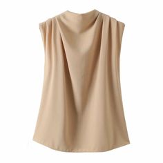 Women’s Fashionable High-Neck Sleeveless Vest Top for Any Occasion – The Nichole Collection