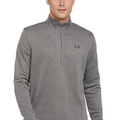 This Is For A New With Tag Nwt Under Armour 1/2 Zip-Up Men's "Storm" Size S Small Athletic Top In "Pitch Gray" (See Photos.) This Is Currently On Amazon For $71. Polyester Comfort And Ease. Measurements Are Across The Armpit To Armpit, And Neck To Hem. 100% Polyester Zipper Closure Ua Storm Technology Repels Water Without Sacrificing Breathability Lightweight Heathered Fleece With A Soft, Warm, Brushed Inner Layer Ribbed Shoulder Panels For Added Stretch & Comfort Generous ½ Zip Front. #1319 Under Armour Sportswear Tops For Sports, Under Armour Athleisure Sports Top, Sportswear Fleece Half-zip Top, Fall Sportswear Top For Outdoor Activities, Under Armour Long Sleeve Athleisure Activewear, Winter Sports Half-zip Top, Athleisure Half-zip Top For Outdoor Activities, Under Armour Sportswear Crew Neck Top, Functional Fleece Sports Tops