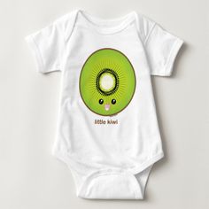 Kawaii Kiwi Baby Bodysuit - tap to personalize and get yours #BabyBodysuit #kiwi #kawaii #cute #fruit #adorable Body Shower, Cadeau Photo, Cute Fruit, Toddler Clothing, Consumer Products, Baby & Toddler Clothing, Custom Holiday Card, Toddler Outfits, Kiwi