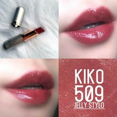 Kiko Jelly Stylo, Kiko Makeup, Jelly Lipstick, Lip Jelly, Makeup List, Pinterest Makeup, Dope Makeup