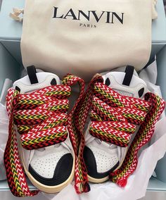 Lanvin Sneakers, Lanvin Shoes, Trendy Shoes Sneakers, All Nike Shoes, Shoes Outfit Fashion, Fresh Shoes, Cute Sneakers, Hype Shoes, Girly Shoes