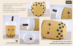 crochet coffee cup cozyie pattern with instructions