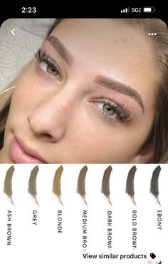 Blonde Microblading, Cosmetic Tattoo Eyebrows, Eyebrow Before And After, Permanent Makeup Eyeliner, Permanente Make-up, Blonde Eyebrows, Eyebrow Hacks, Permanent Makeup Eyebrows