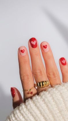 JASMIN on Instagram: "how stunning is this polish?? 🥺♥️ cut-out valentines nails using @holotaco* ‘favorite sister’ ✨ base color: nail recovery base coat from @nailsinc 🍒 ring: @shopgirlscrew* middle finger ring: @bohomoon *unpaid ad • gifted products #nails #nailinspo #nailart #nailinspiration #nailsart #naildesign #nailpolish #nailartist #nail #nailsofinstagram #nailsofinsta #nailsoftheday #nailsofig #nailsonfleek #nailstagram #nailaddict #naillove #nailtrends #nailtrend #nailideas #vale Middle Finger Ring, Base Coat, Nails On Fleek, Valentines Nails, Nail Trends, Nail Artist, Base Colour, Nail Inspo, Nails Inspiration