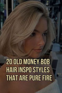 Trend Alert!!! old money bob cut is a huge hit. A timeless cut that is making a comeback in a more modern style. Perfect for every shade, from icy blondes to deep brunettes. Whether you’re after a sharp, short or a longer, laid-back look, the old money bob is your go-to hairstyle. But it’s even more than that. It’s an instant upgrade to looking like you own a yacht (even if you don’t). Get ready to slay with sophistication.