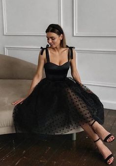 Tea Length Homecoming Dresses, Gaun Koktail, Prom Dress Elegant, Dorothy Dandridge, Diva Dress, Prom Dresses Elegant, Short A, Elegant Party Dresses, Black Prom Dress