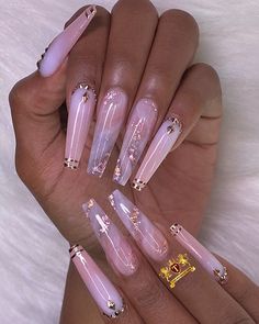 Carnival Nails, Gold Nail Designs, Drip Nails, Ballerina Nails