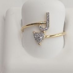 Real Natural Diamond 10kt Yellow Gold Initial J Ring For Women 100% Authentic Natural Diamond Not A Lab Grown Not Cubic Zirconia Not A Moissanite. 0.08 Ct Diamond Ring Size 7 Ring Weight 1.52 Gm Please Check The Picture Carefully To Understand The Size Of The Ring 100% Authentic 10kt Gold Not A Gold Filled Or Not A Gold Plated Never Change Color Or Never Fade Never Tarnish Comes In A Ring Box. J Ring, Initial J, Pretty Phone Wallpaper, Never Change, Gold Initial, Ring For Women, Ring Size 7, Real Diamonds, Ring Box