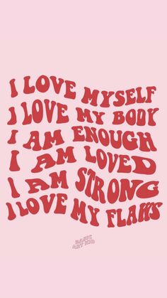 i love myself book i am enough i am loved i am strong i love my fliers