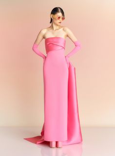 The Kinsley Maxi Dress in Rose Pink Pink Evening Gowns, Tie Ideas, Solace London, Pink Formal Dresses, Pink Gowns, Stylish Party Dresses, Bride Clothes, Tie Styles, Summer 24