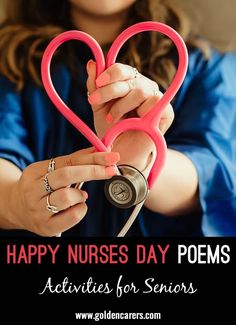 Happy Nurses Day Poems: Here are some poems to share on International Nurses Day. Hospice Marketing, Nurse Poems, Poem Activities, Happy Nurses Day, Nurse Day, Jewelry Product Shots, Marketing Inspiration, Product Shots