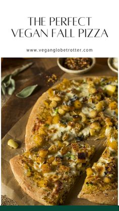 the perfect vegan fall pizza