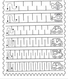 a printable worksheet with cars and numbers