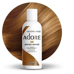 Pack of 1 Adore Hair Color - please verify color name in the Product Title Transform your hair with the vibrant and long-lasting hues of Creative Image Adore Semi-Permanent Hair Color. This innovative hair dye is designed to infuse each strand with rich, radiant color while maintaining the health and integrity of your hair. Free from harsh chemicals like ammonia, peroxide, and alcohol, Adore provides a gentle yet effective coloring experience that leaves your hair feeling soft, silky, and full of life. Adore’s unique formula is enriched with natural ingredients that nourish and condition your hair, ensuring that it remains healthy and vibrant. The semi-permanent nature of the dye means that it gradually fades over time, allowing you to experiment with different shades without the long-term Temporary Blonde Hair Dye, Adore Hair Color, Blonde Hair Dye, 3b Hair, Temporary Hair Dye, Semi Permanent Hair Color, Permanent Hair Color, Natural Hair Color, Semi Permanent